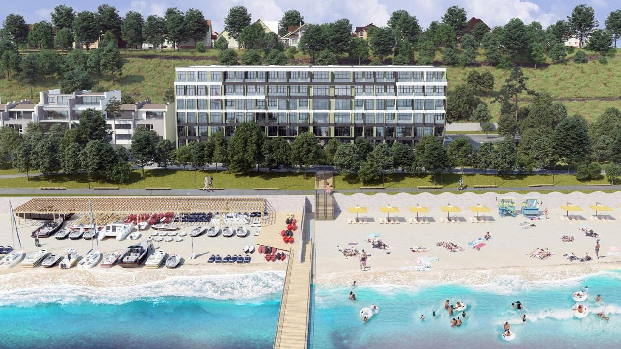 Апартаменты У Моря Magnit Первая Линия Odessa Esterno foto
